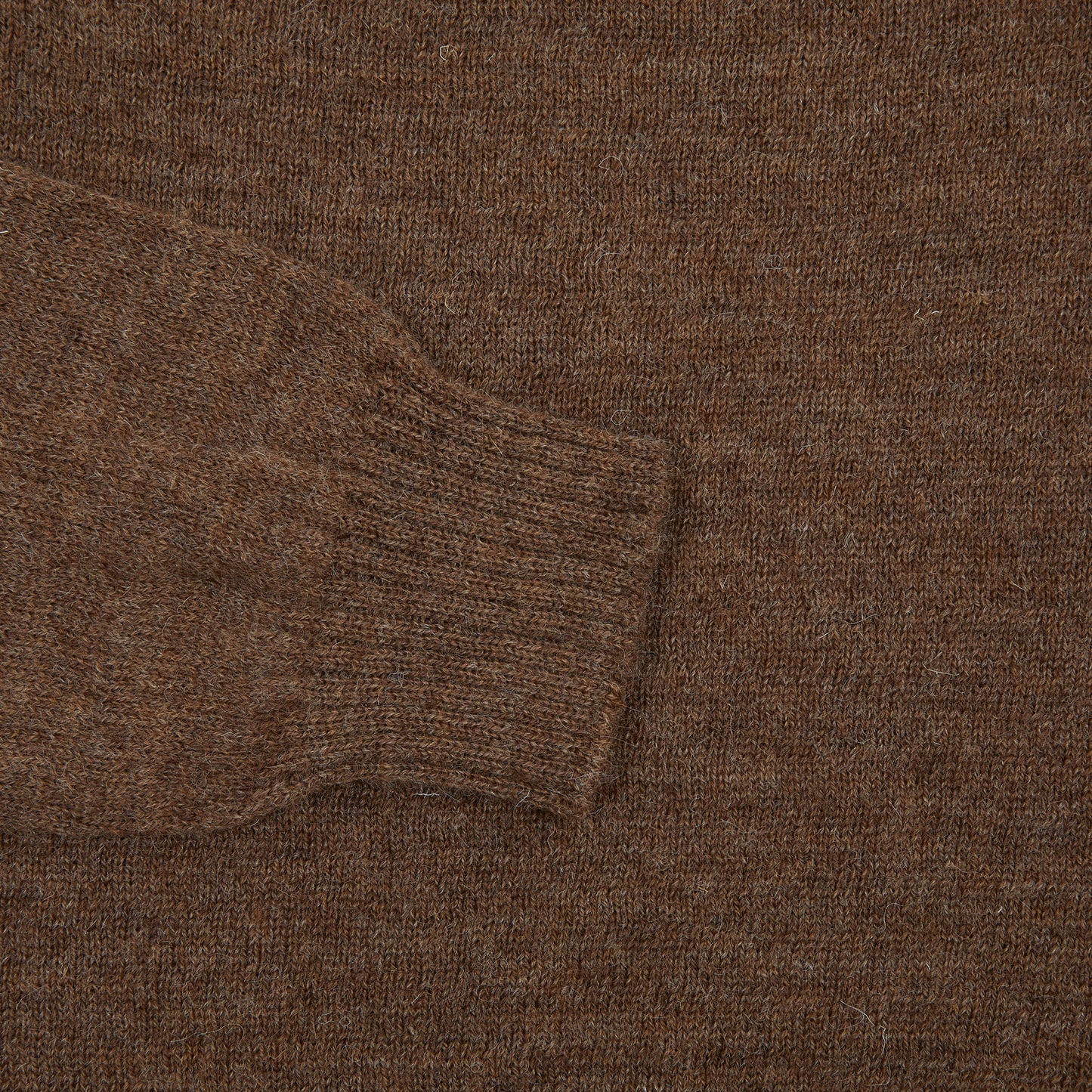 Harley Voe True Shetland Jumper in Natural Moorit