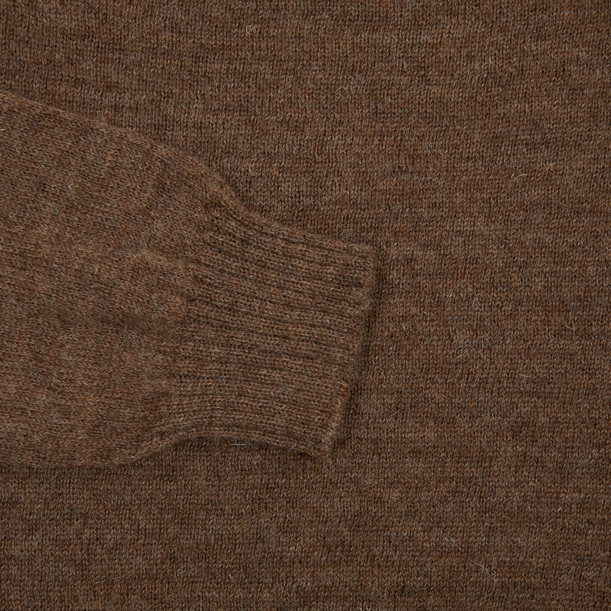 Harley Voe True Shetland Jumper in Natural Moorit