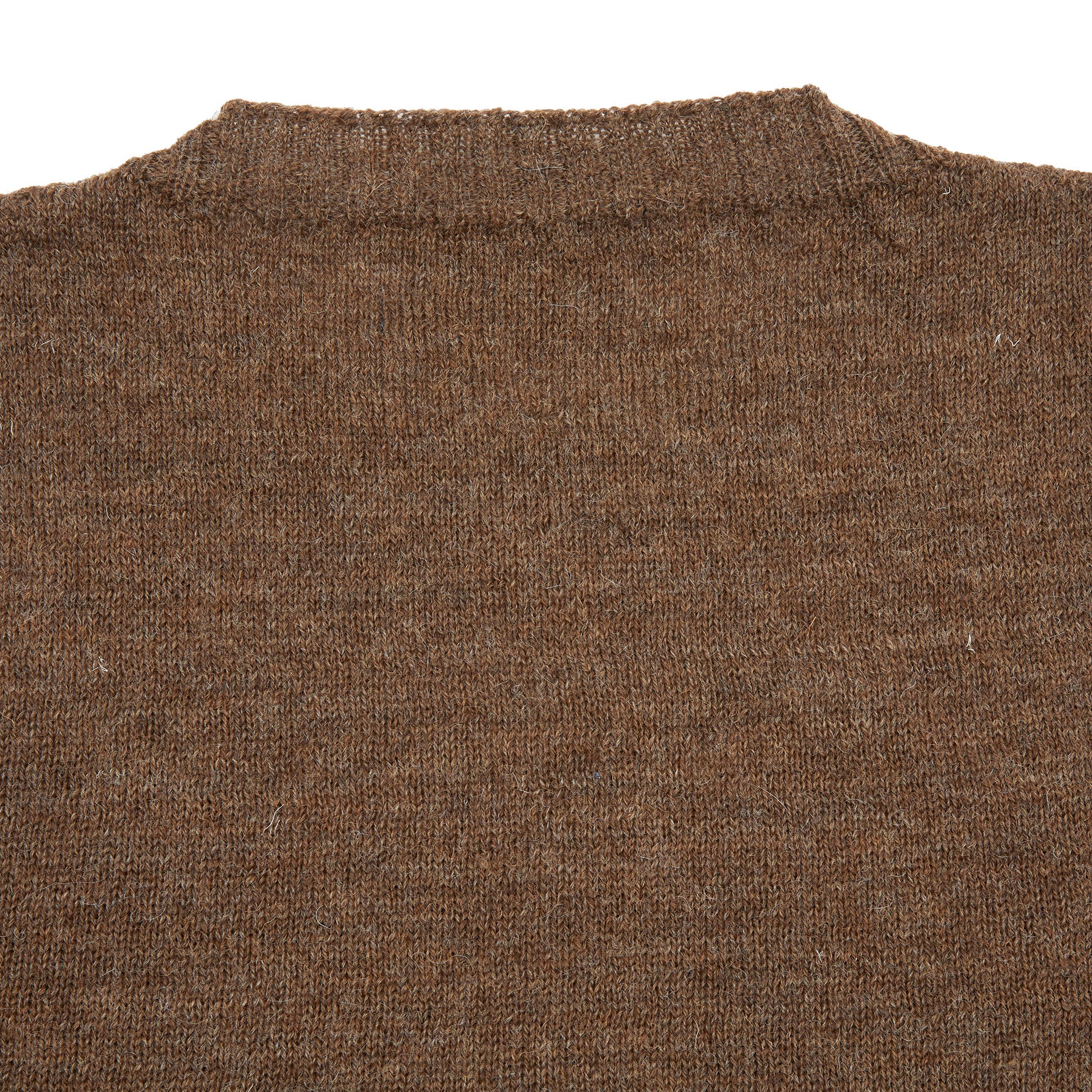Harley Voe True Shetland Jumper in Natural Moorit