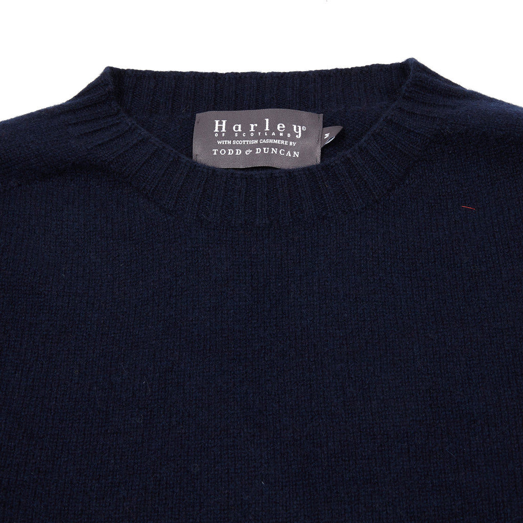 Mens navy hot sale cashmere jumper