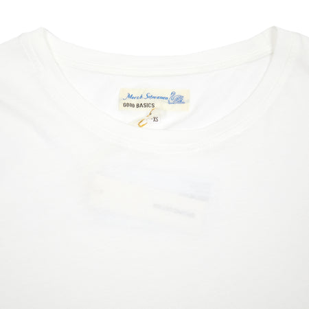 Merz b Schwanen Women's WCT01 Good Basics T-shirt in White