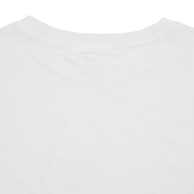 Merz b Schwanen Women's Cropped Short Sleeve Sweatshirt in White
