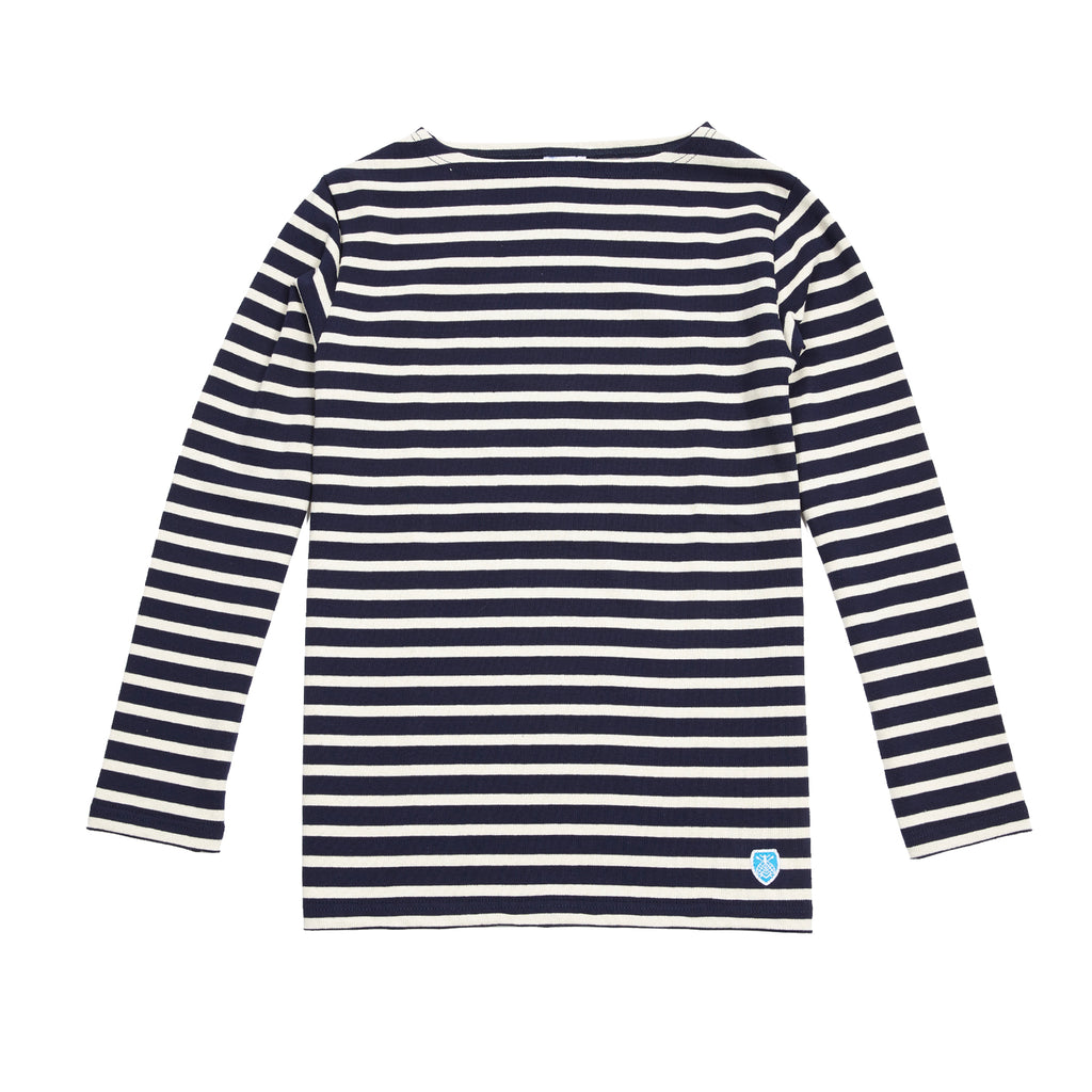 Orcival Long Sleeve Marinière T-shirt in Navy / Ecru – Dick's