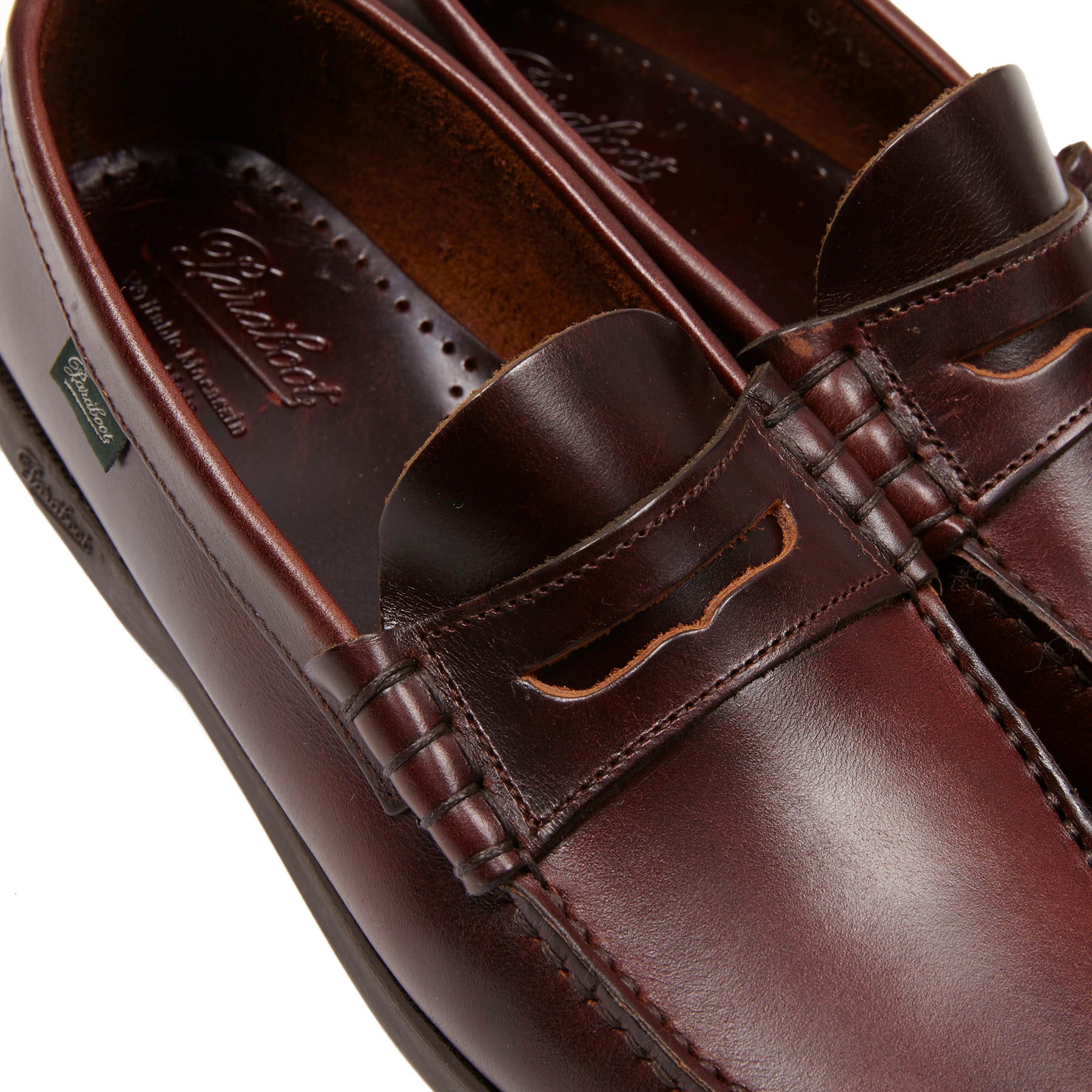 Paraboot Coraux Marine Shoe in Marron
