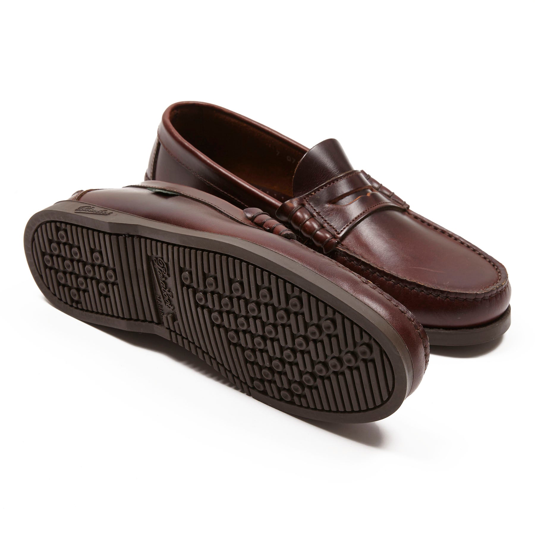 Paraboot Coraux Marine Shoe in Marron