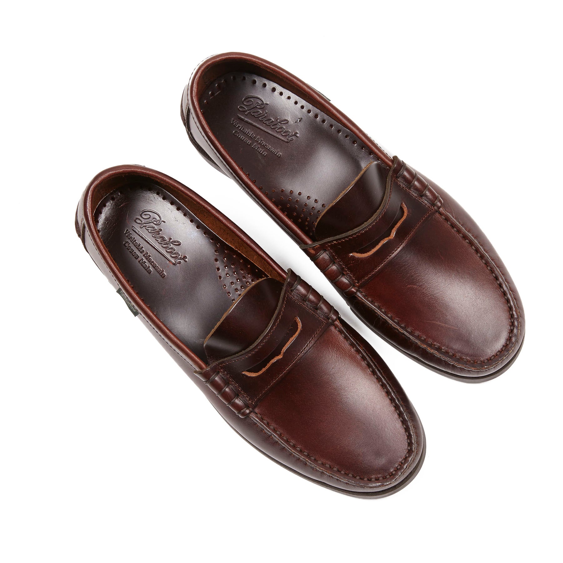 Paraboot Coraux Marine Shoe in Marron