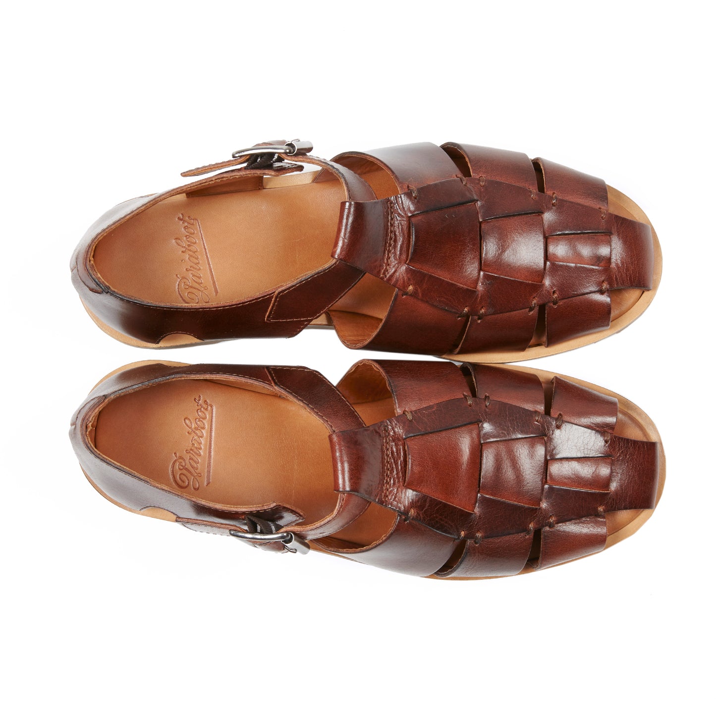 Paraboot Pacific Sandals in Marron