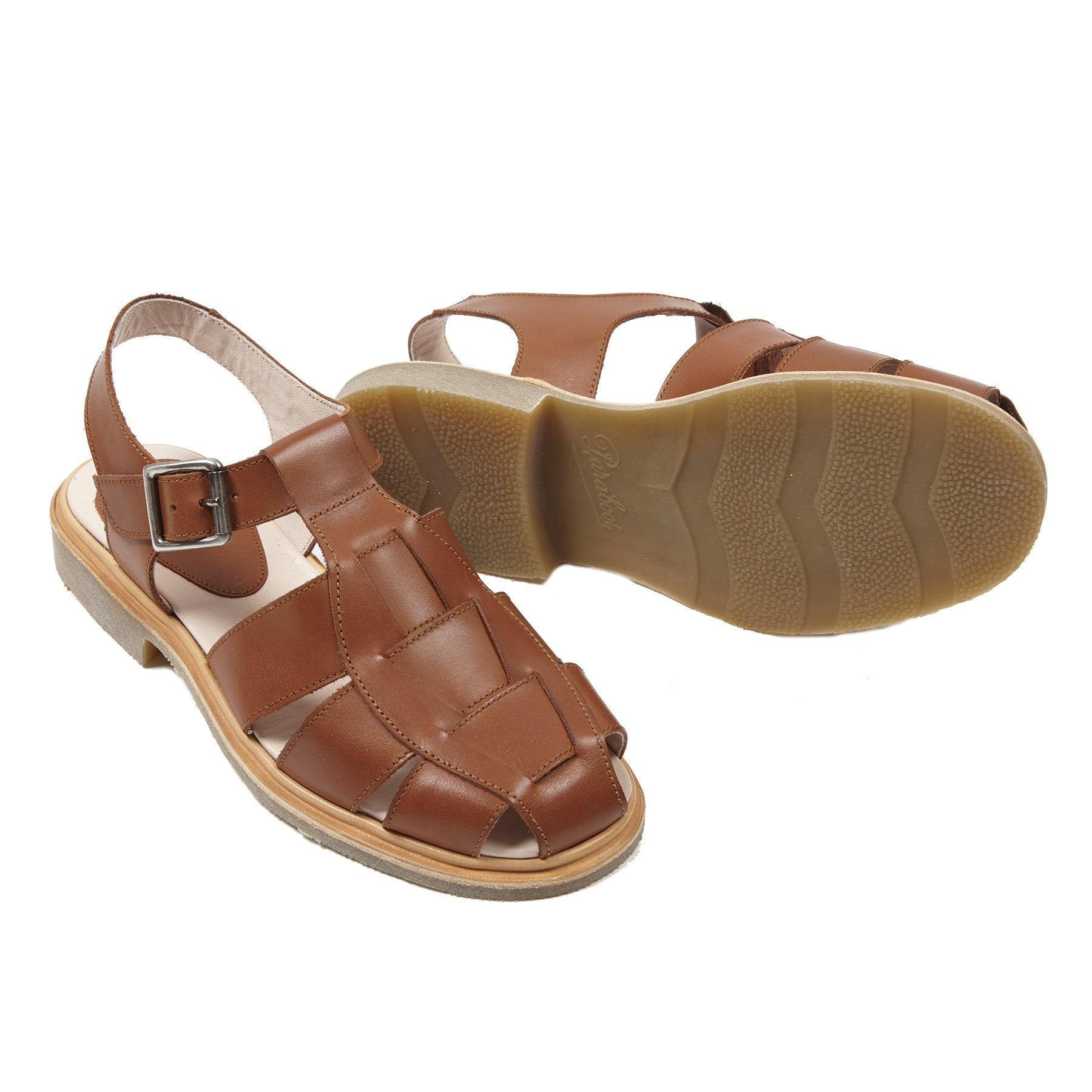 Paraboot Women's Iberis Chasse Sandals in Miel Gold