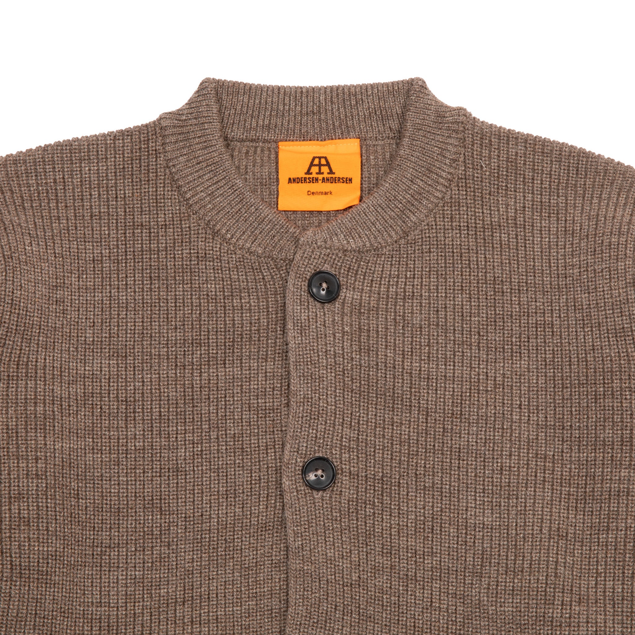 トップス ANCELLM 25AW SKIPPER KNIT size 2 brown Andersen-Andersen Skipper Jacket in Natural Taupe – Dick's Edinburgh
