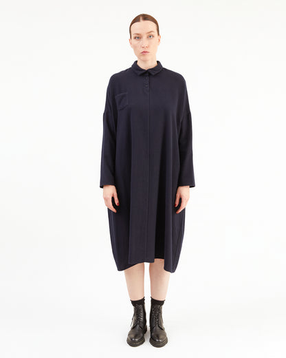 Apuntob Cashmere Dress in Blue
