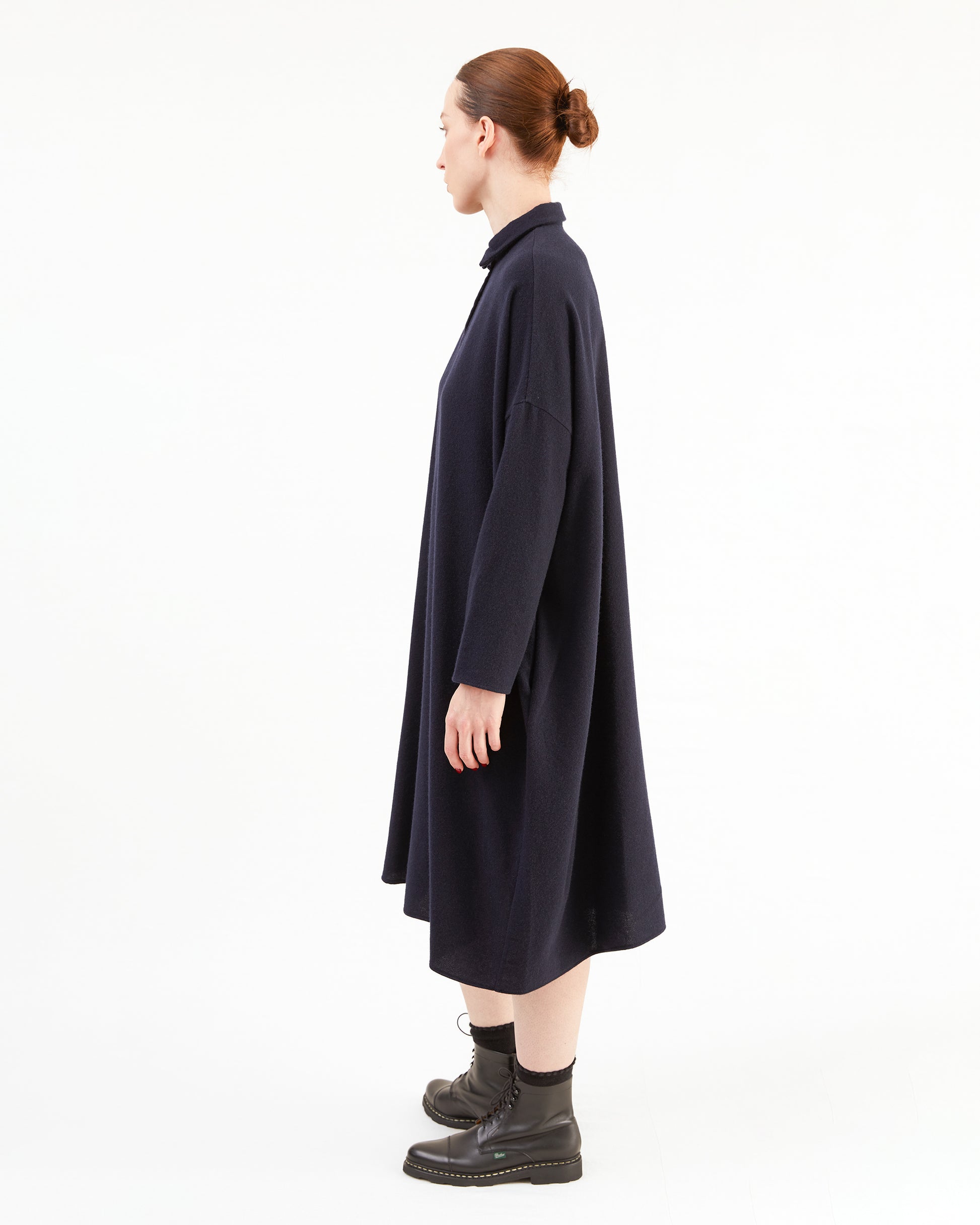 Apuntob Cashmere Dress in Blue