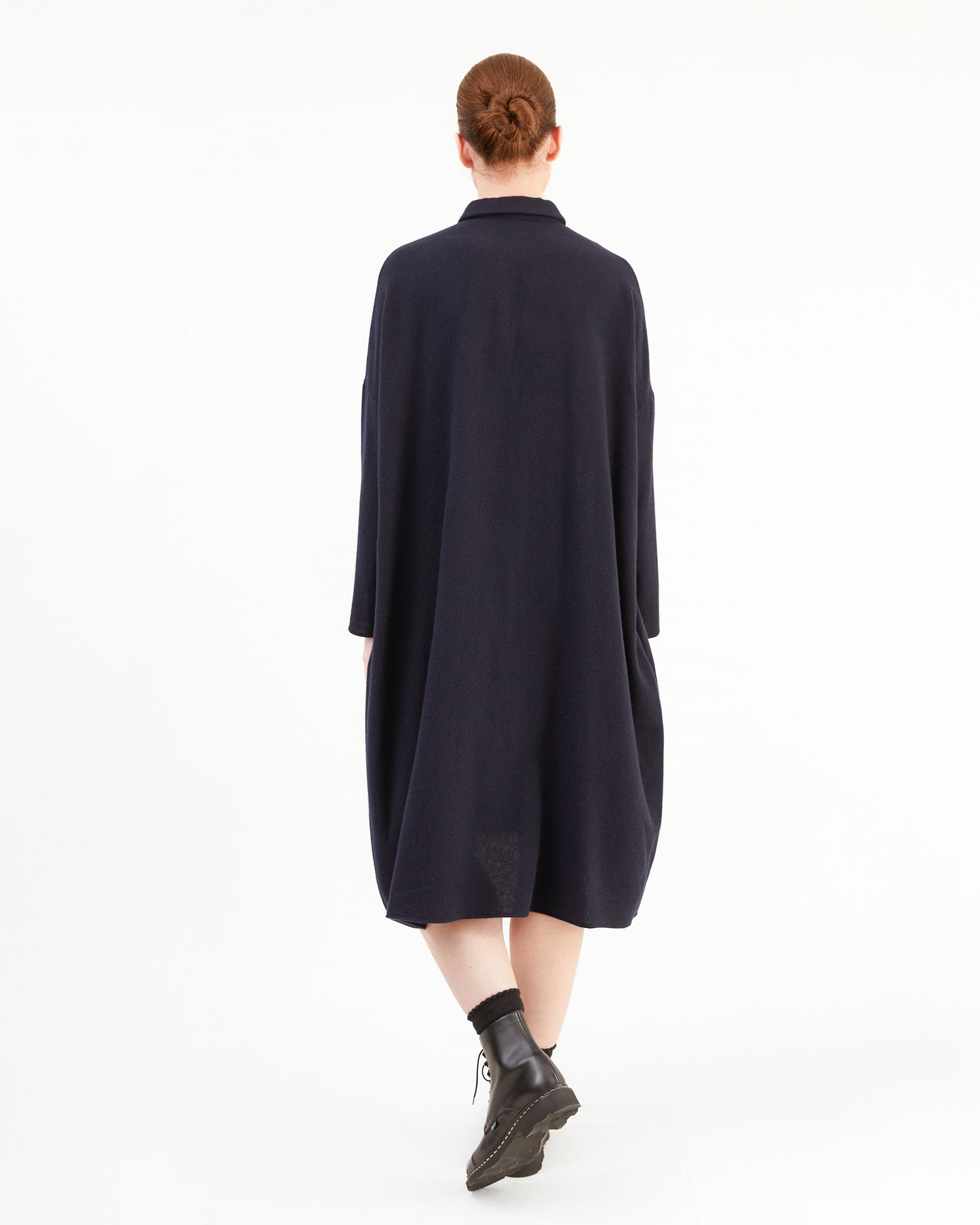 Apuntob Cashmere Dress in Blue