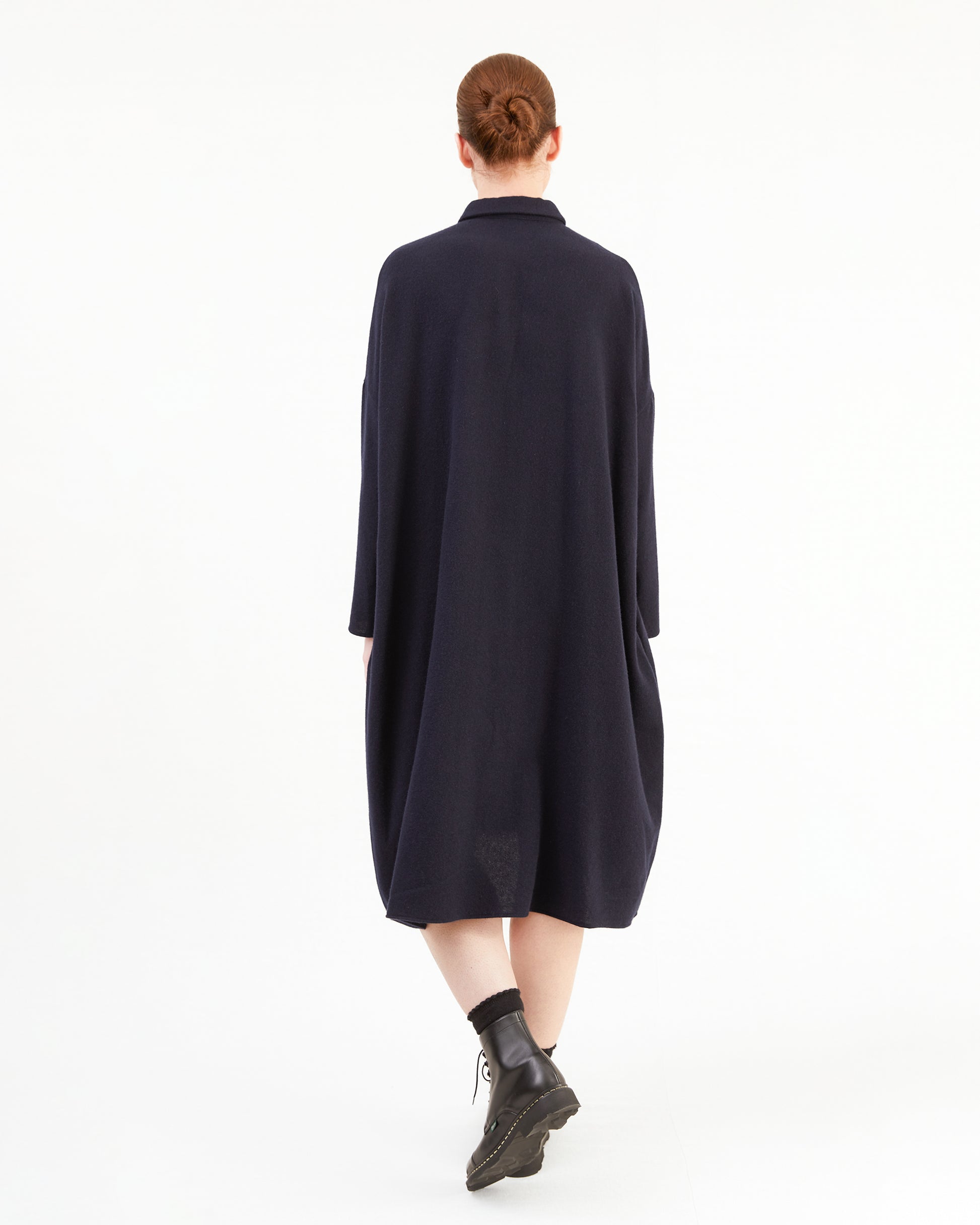 Apuntob Cashmere Dress in Blue