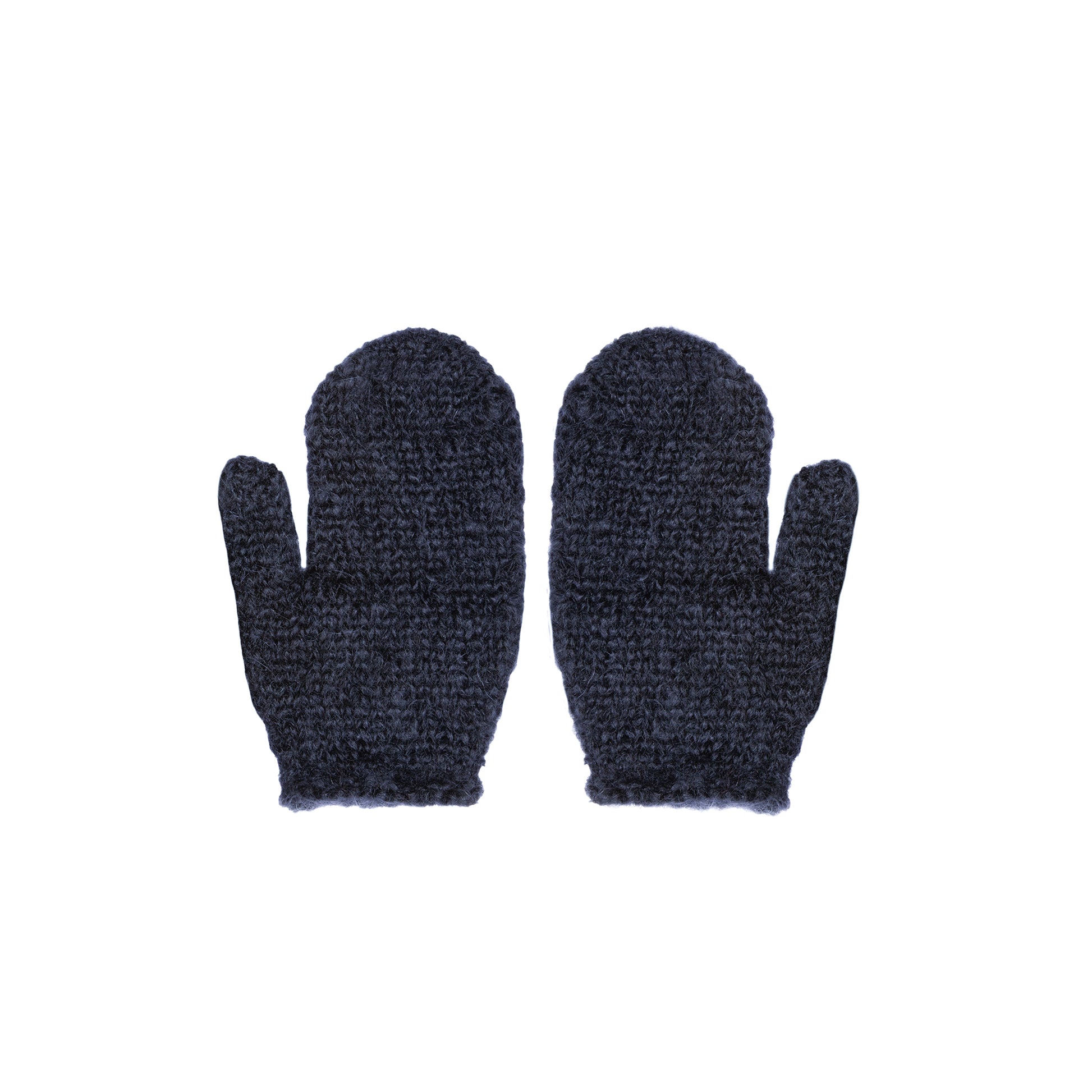 Apuntob Mohair Gloves in Blue