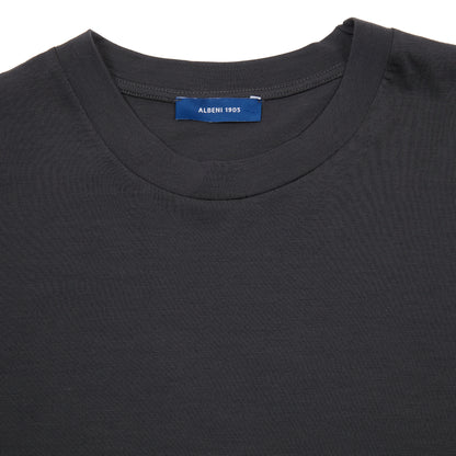 Albeni Short Sleeve Merino T-Shirt in Gun Metal