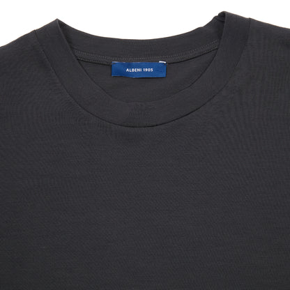 Albeni Short Sleeve Merino T-Shirt in Gun Metal