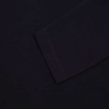Albeni Long Sleeve Merino T-Shirt in Night Blue