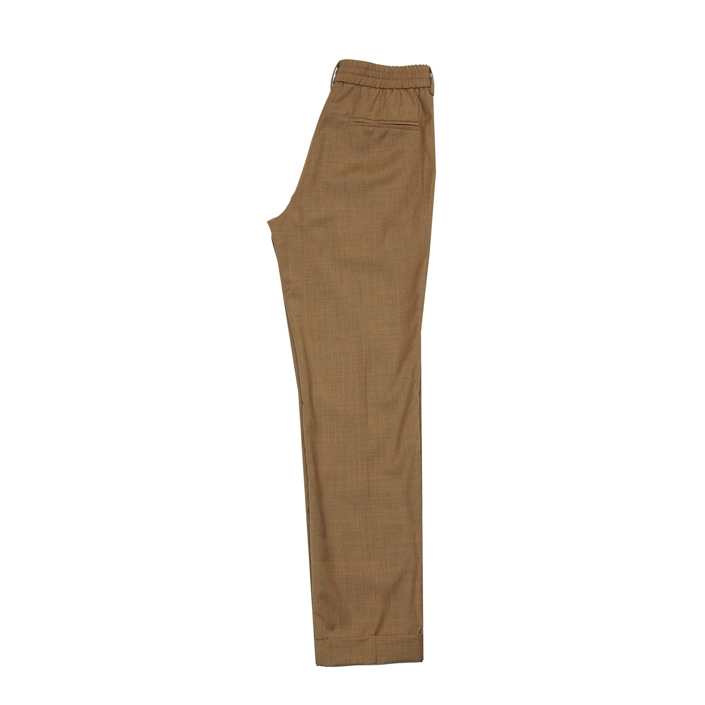 Albeni Merino Joggers in Tobacco Melange