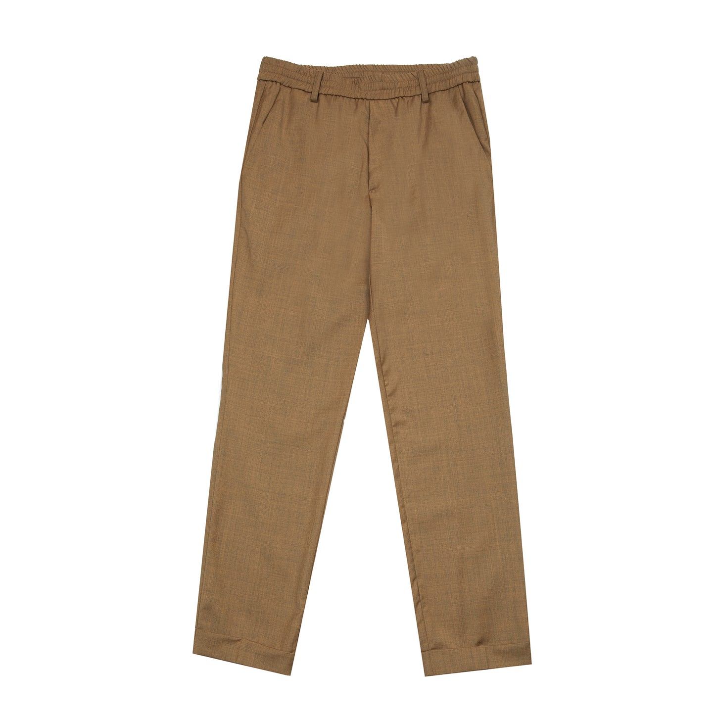 Albeni Merino Joggers in Tobacco Melange