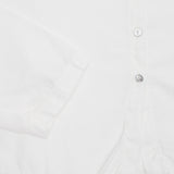 Album Di Famiglia Viscose/Cotton Short Collar Shirt TVC in Milk