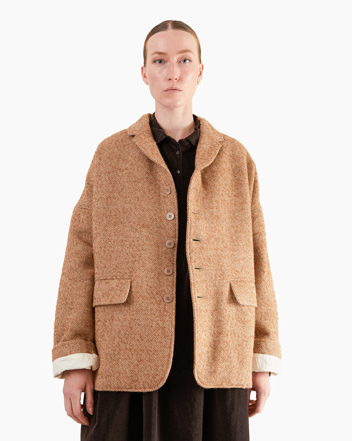 Album Di Famiglia Unisex Blazer in Honey