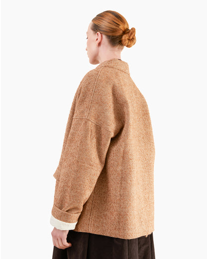Album Di Famiglia Unisex Blazer in Honey