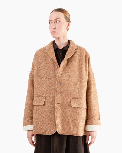 Album Di Famiglia Unisex Blazer in Honey