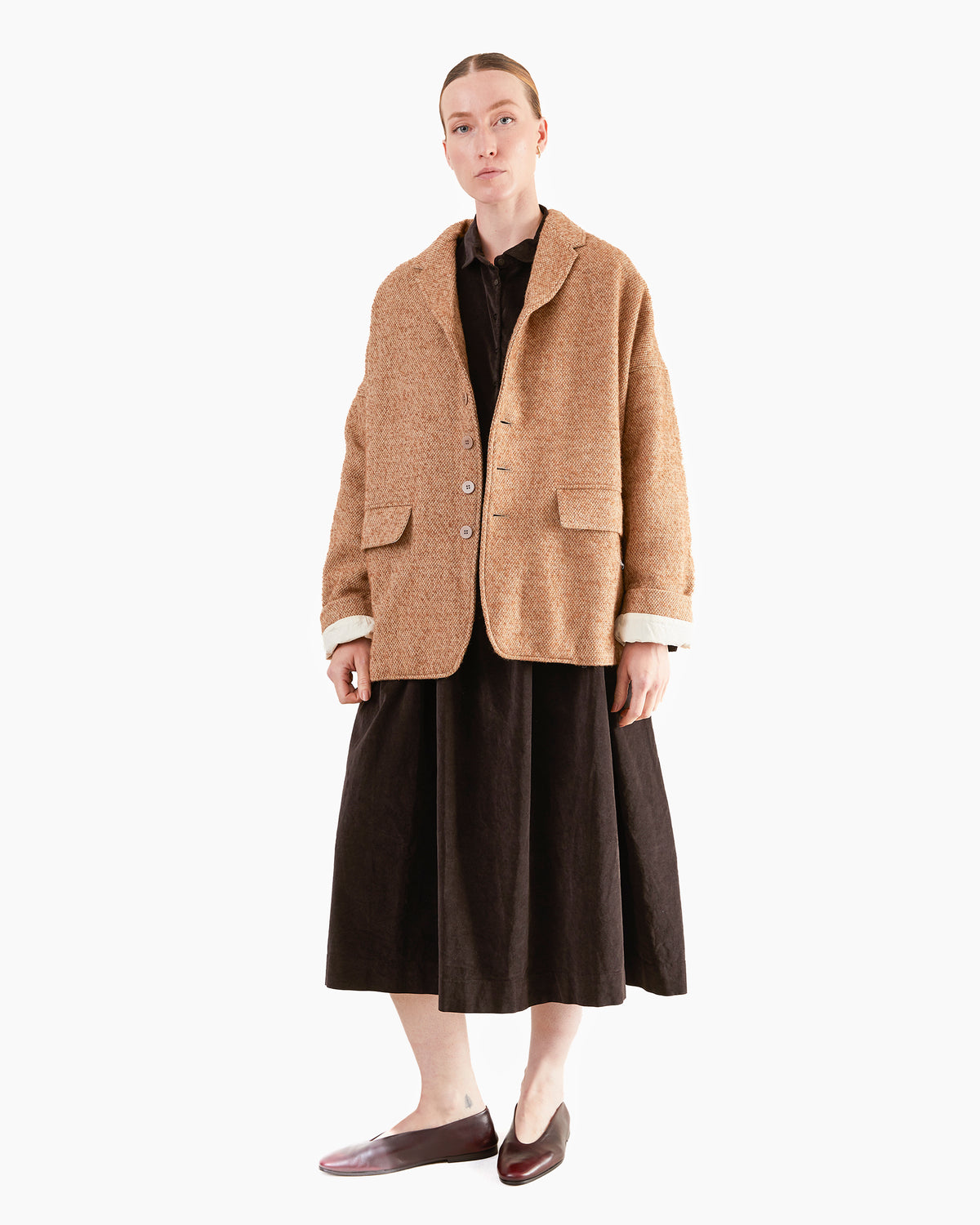 Album Di Famiglia Unisex Blazer in Honey