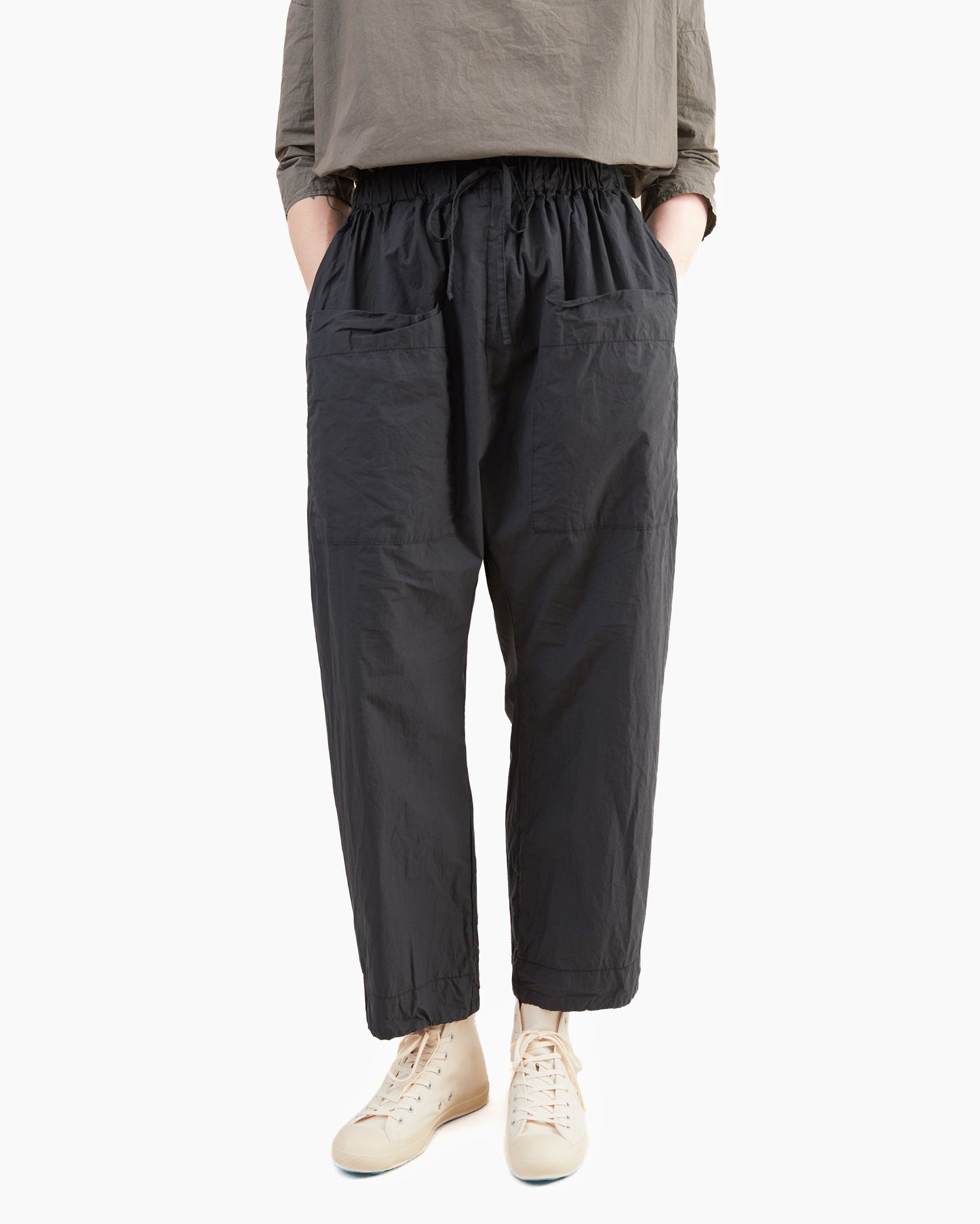 Album Di Famiglia Braghe TC Trousers in Black