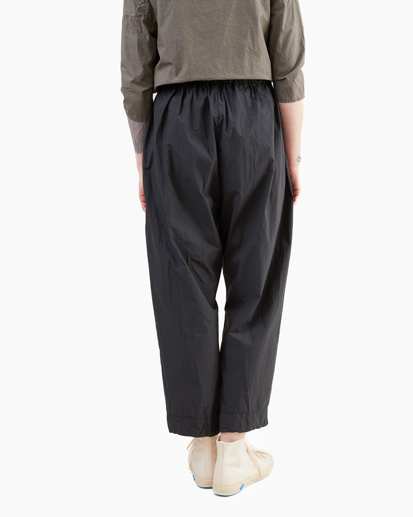 Album Di Famiglia Braghe TC Trousers in Black