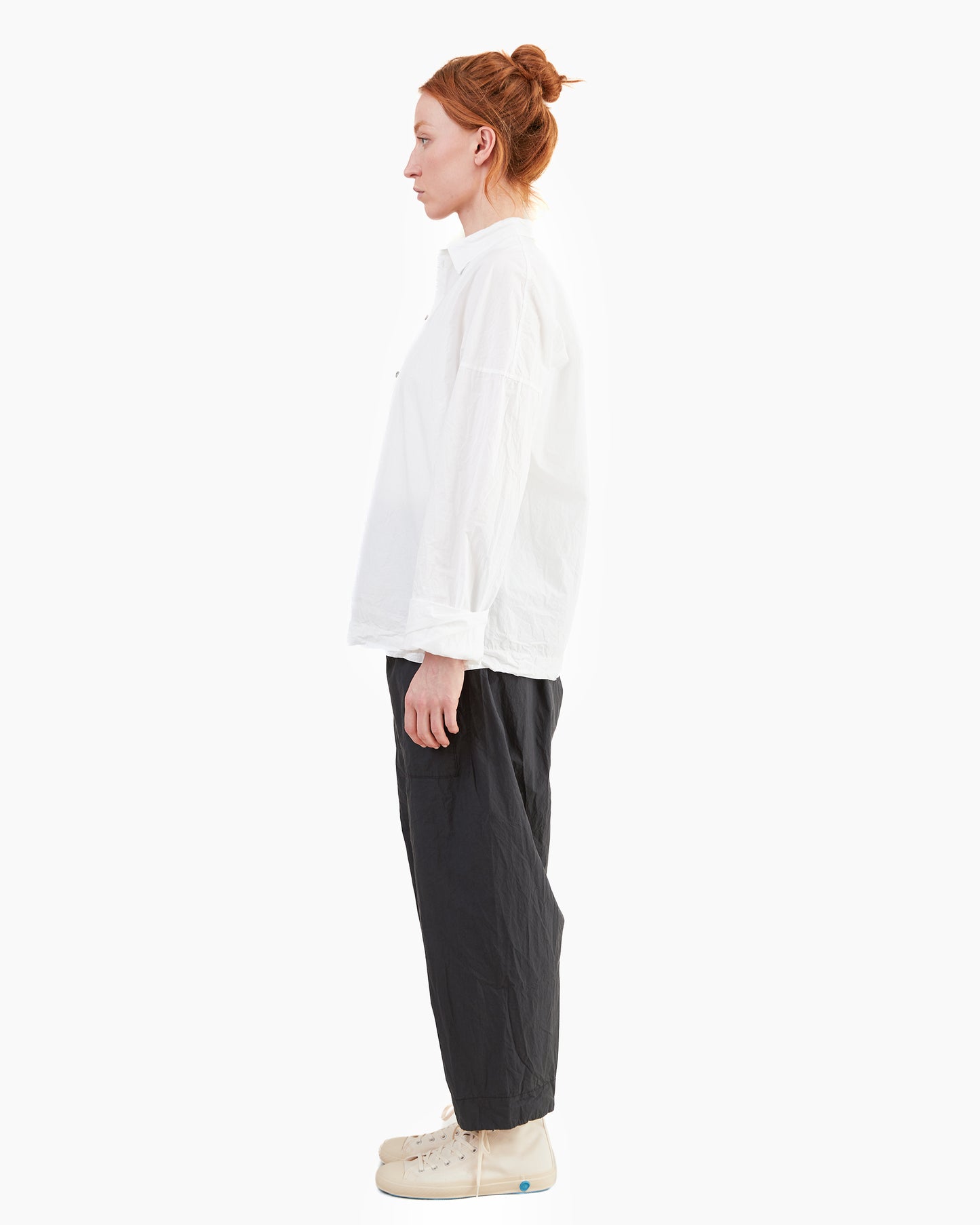 Album Di Famiglia Braghe TC Trousers in Black