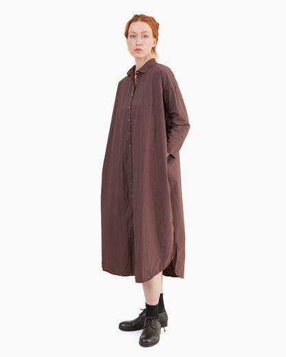 Album Di Famiglia Long Shirt Dress TC in Grape