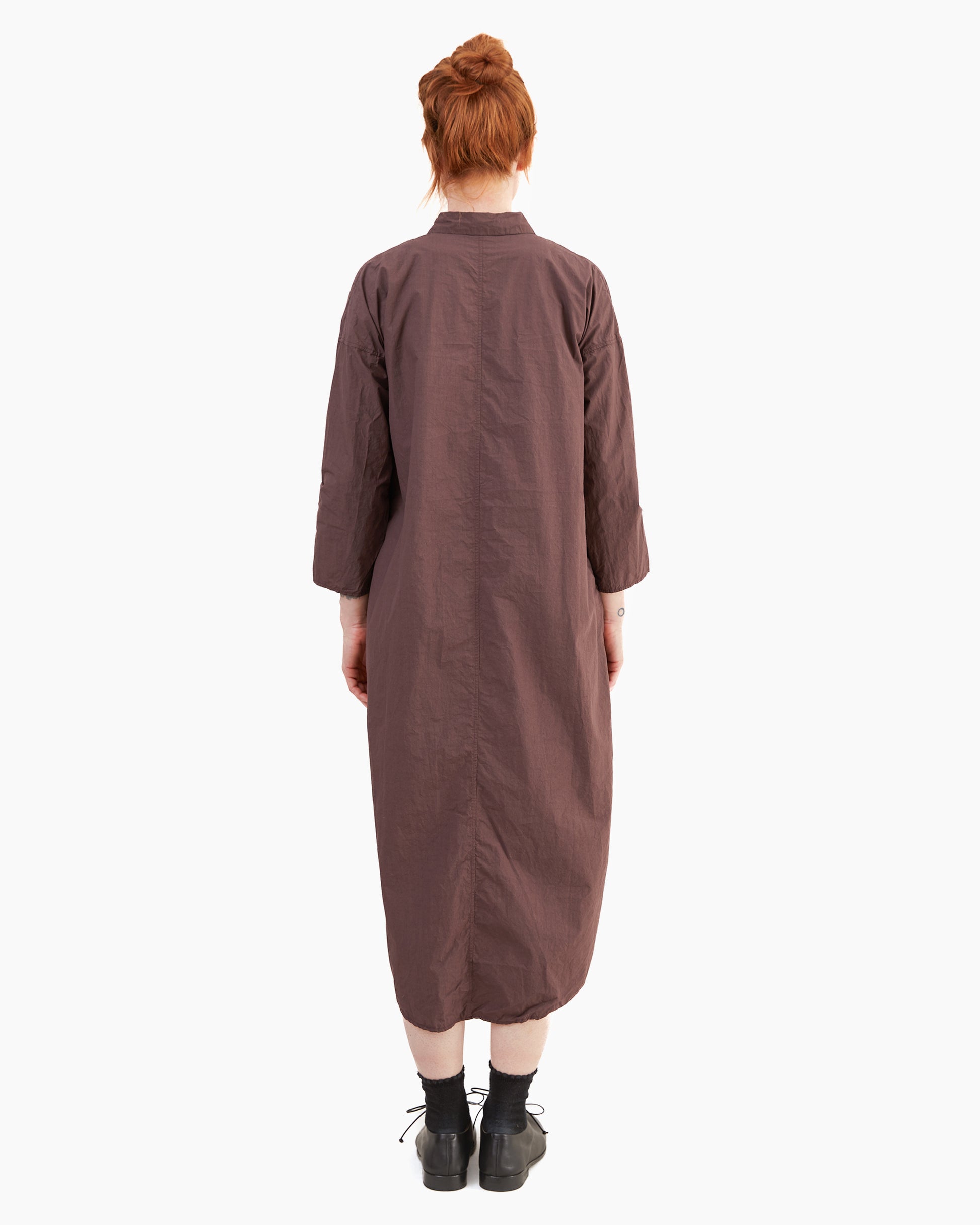 Album Di Famiglia Long Shirt Dress TC in Grape