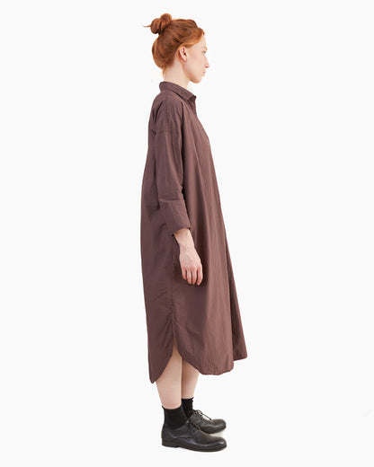 Album Di Famiglia Long Shirt Dress TC in Grape