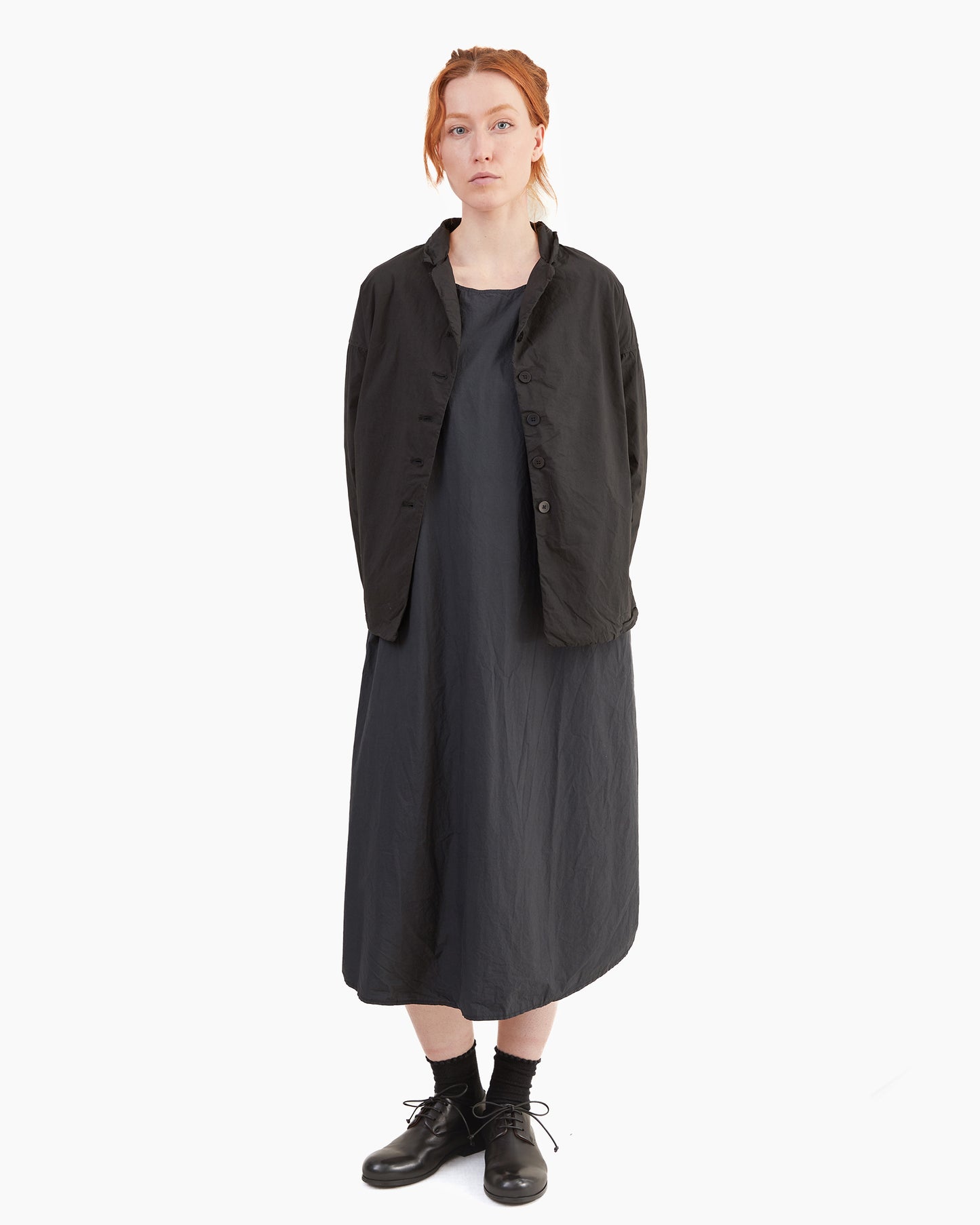 Album Di Famiglia Loose Blazer TC in Black