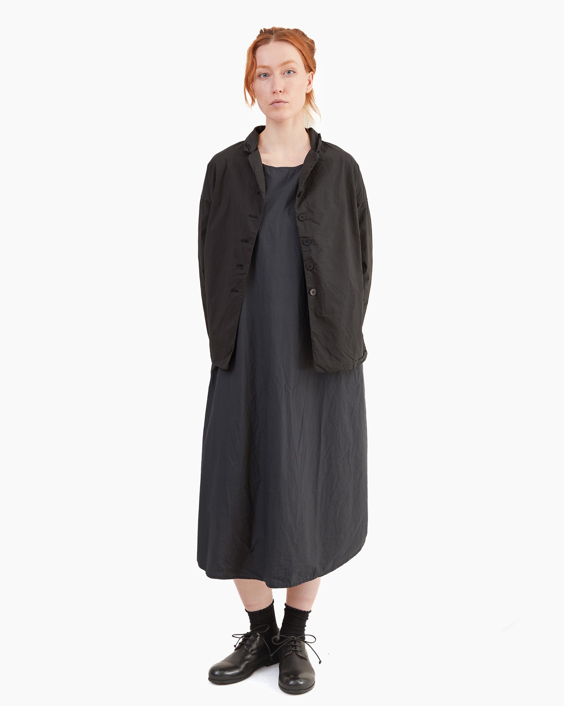 Album Di Famiglia Loose Blazer TC in Black