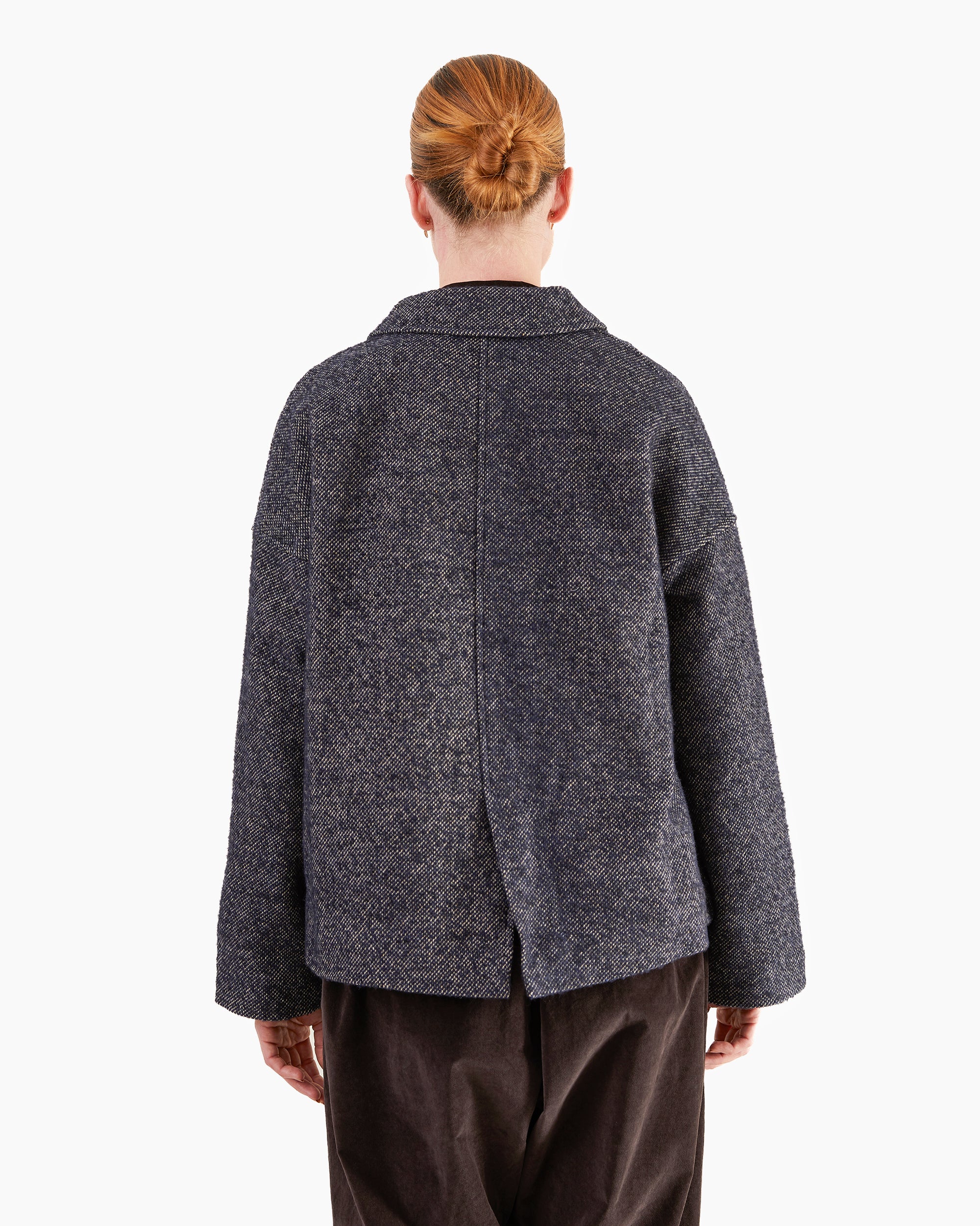 Album Di Famiglia Loose Blazer WN in Navy – Dick's Edinburgh