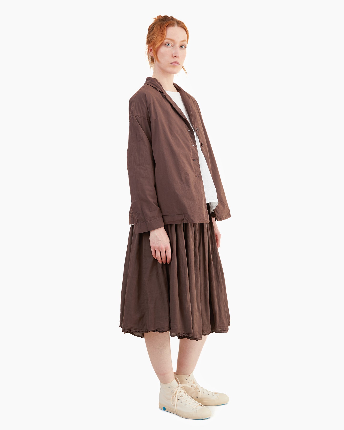 Album Di Famiglia Double Skirt TL in Grape