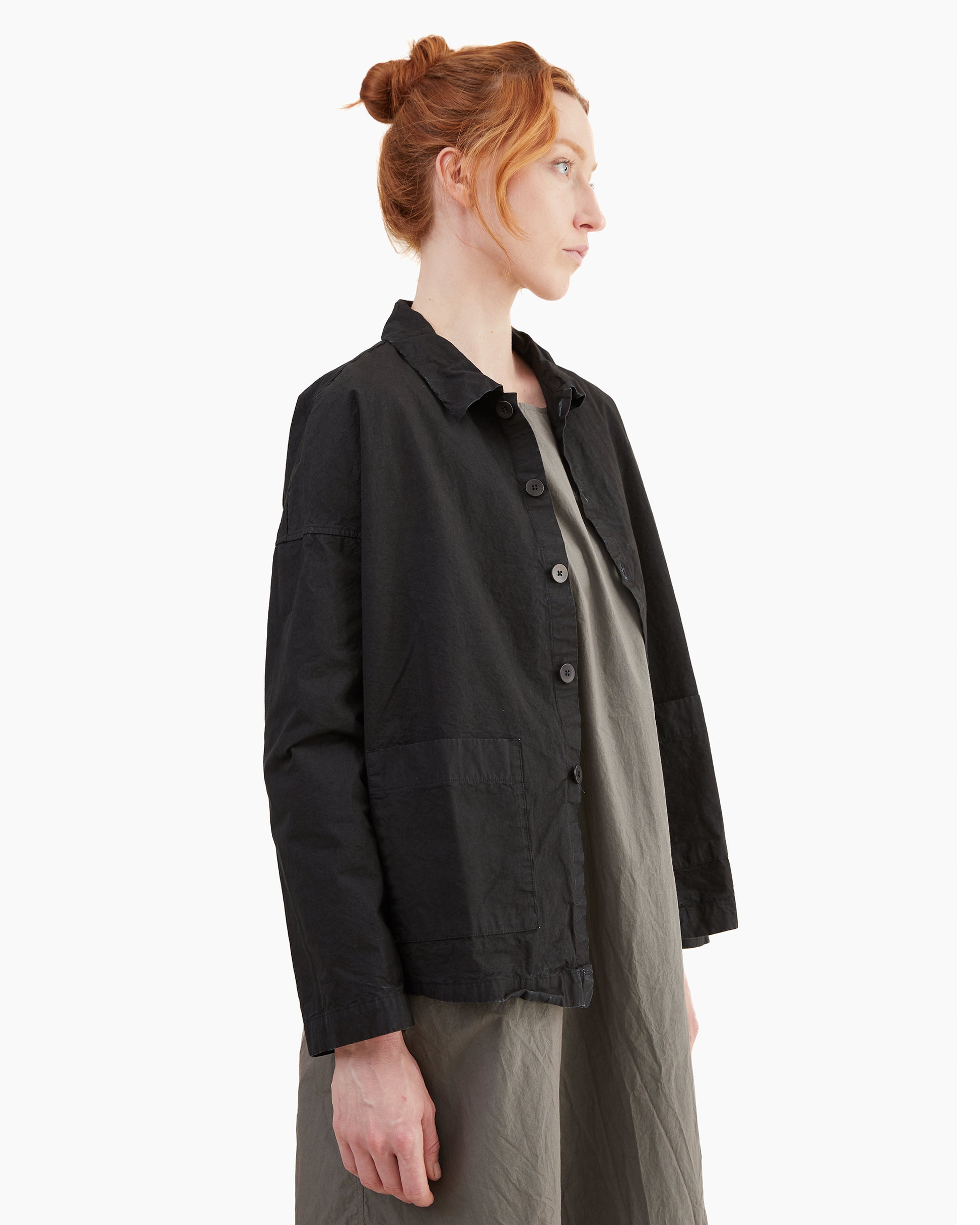 Album Di Famiglia Overshirt CC in Black