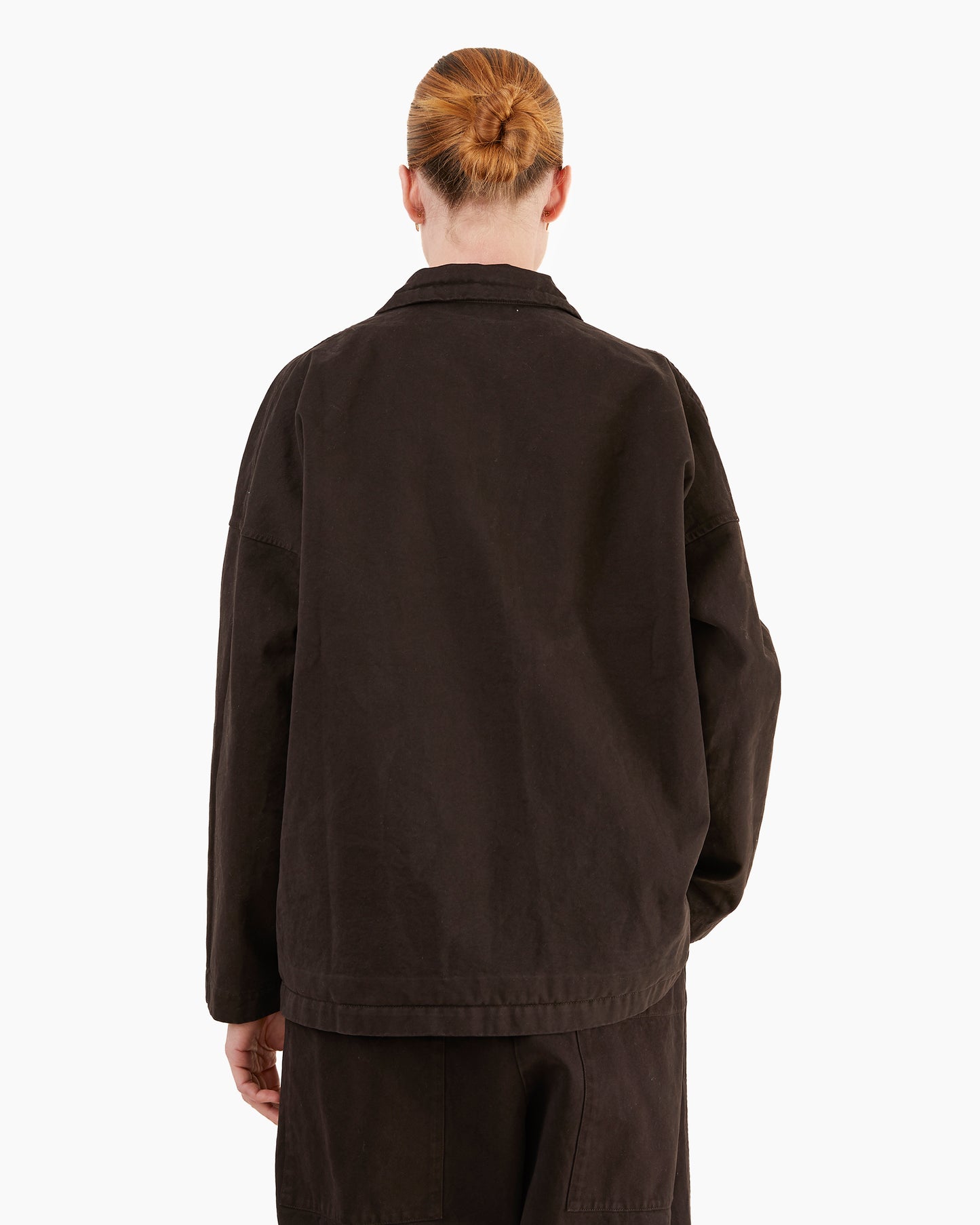 Album Di Famiglia Overshirt WCC in Brown