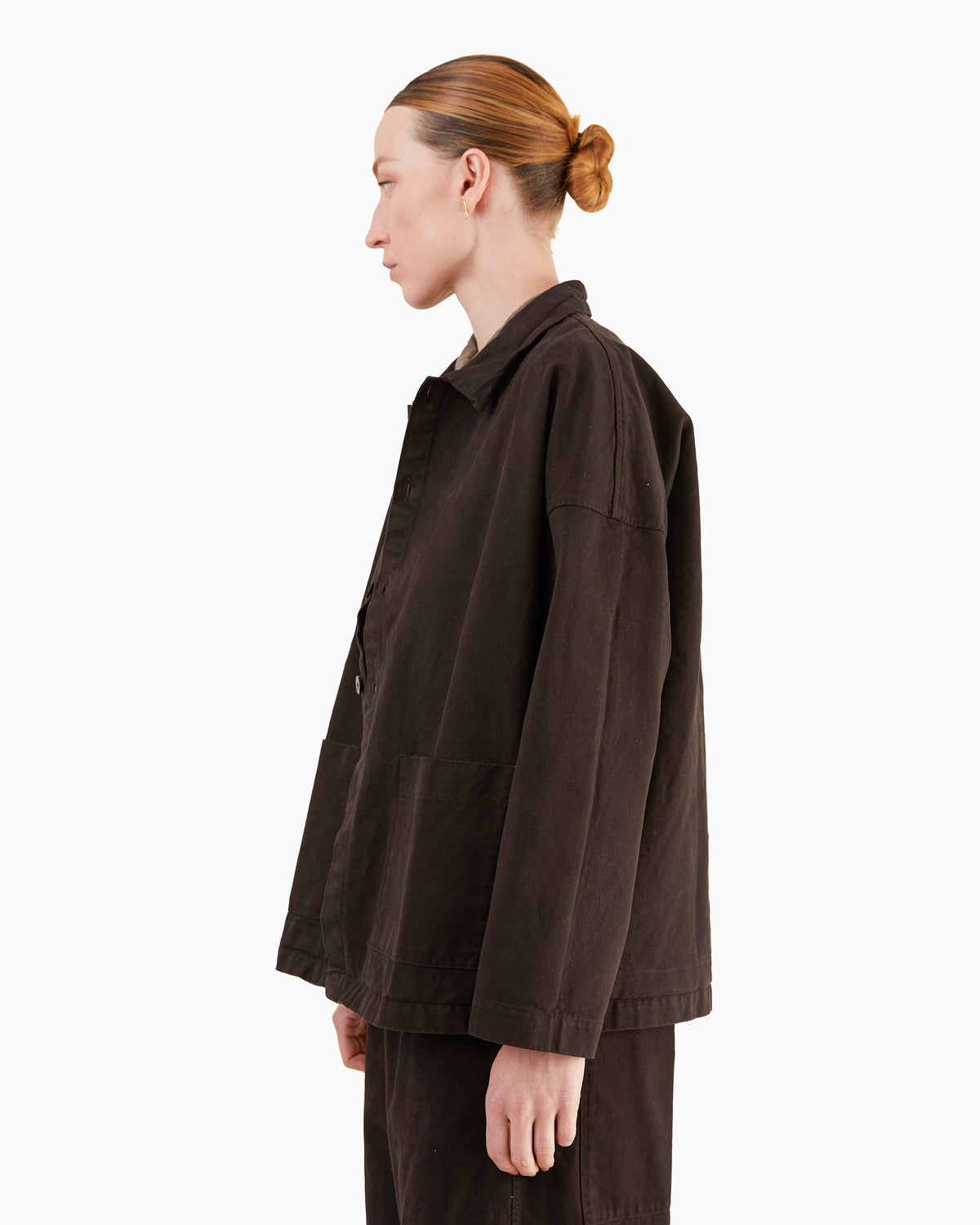 Album Di Famiglia Overshirt WCC in Brown