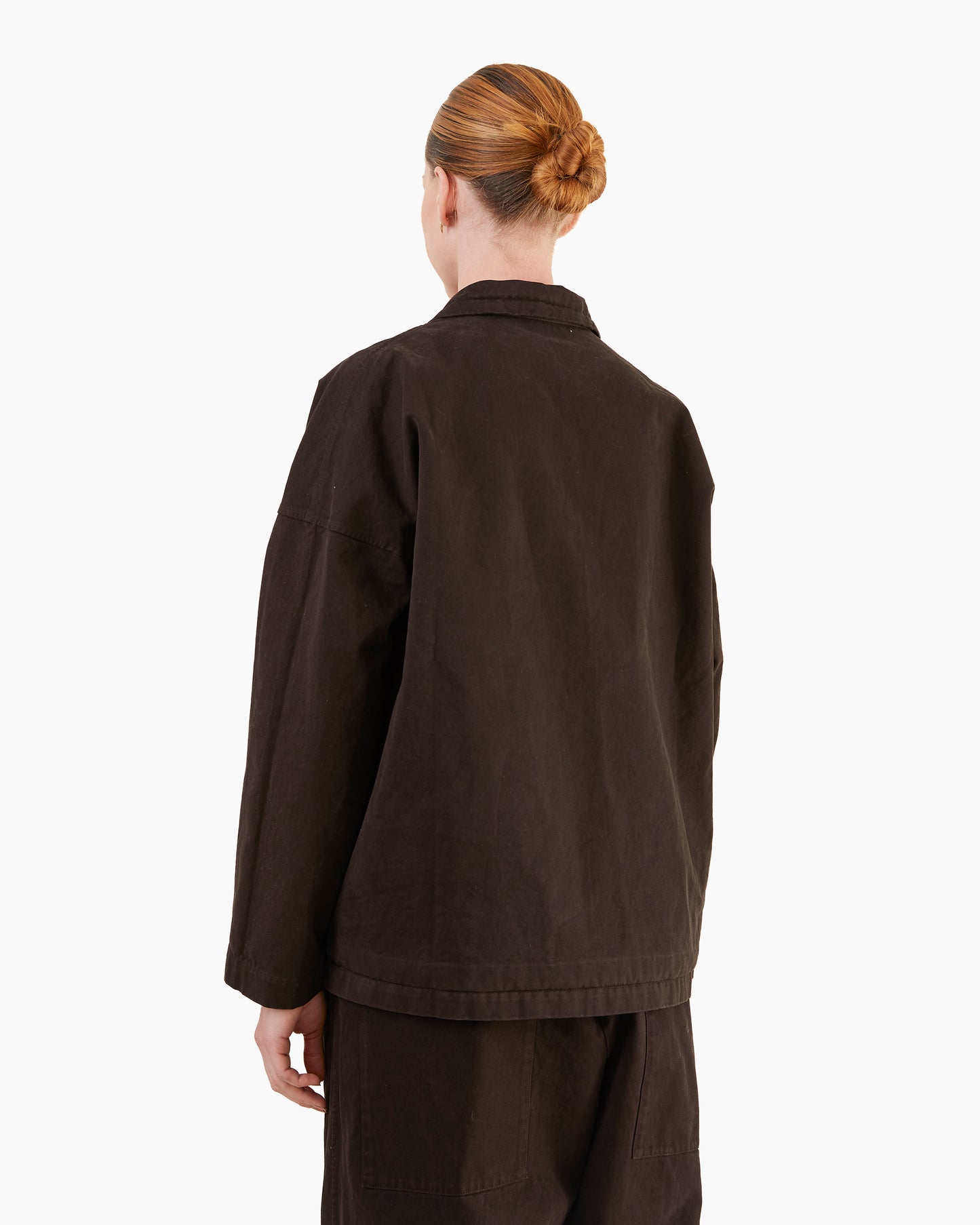 Album Di Famiglia Overshirt WCC in Brown