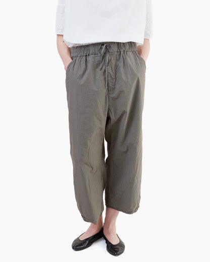 Album Di Famiglia Wide & Short Trousers TC in Anthracite