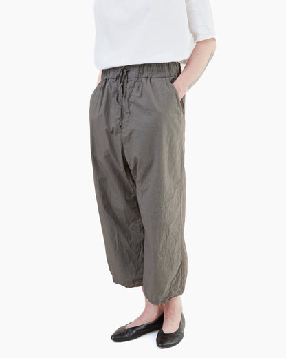Album Di Famiglia Wide & Short Trousers TC in Anthracite