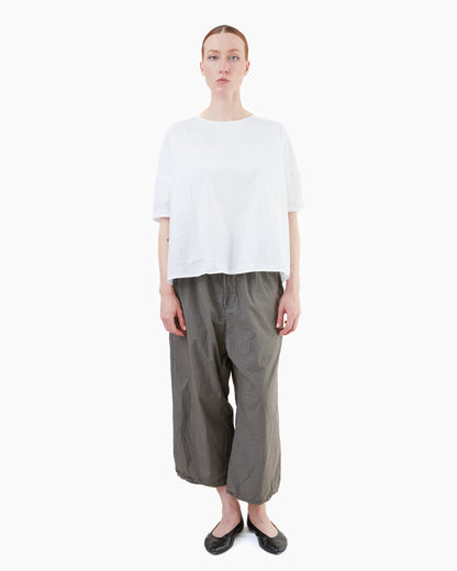 Album Di Famiglia Wide & Short Trousers TC in Anthracite