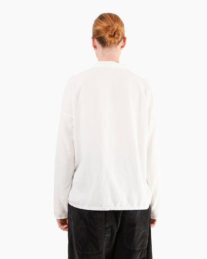 Album Di Famiglia Short Collar Shirt LWC in Milk