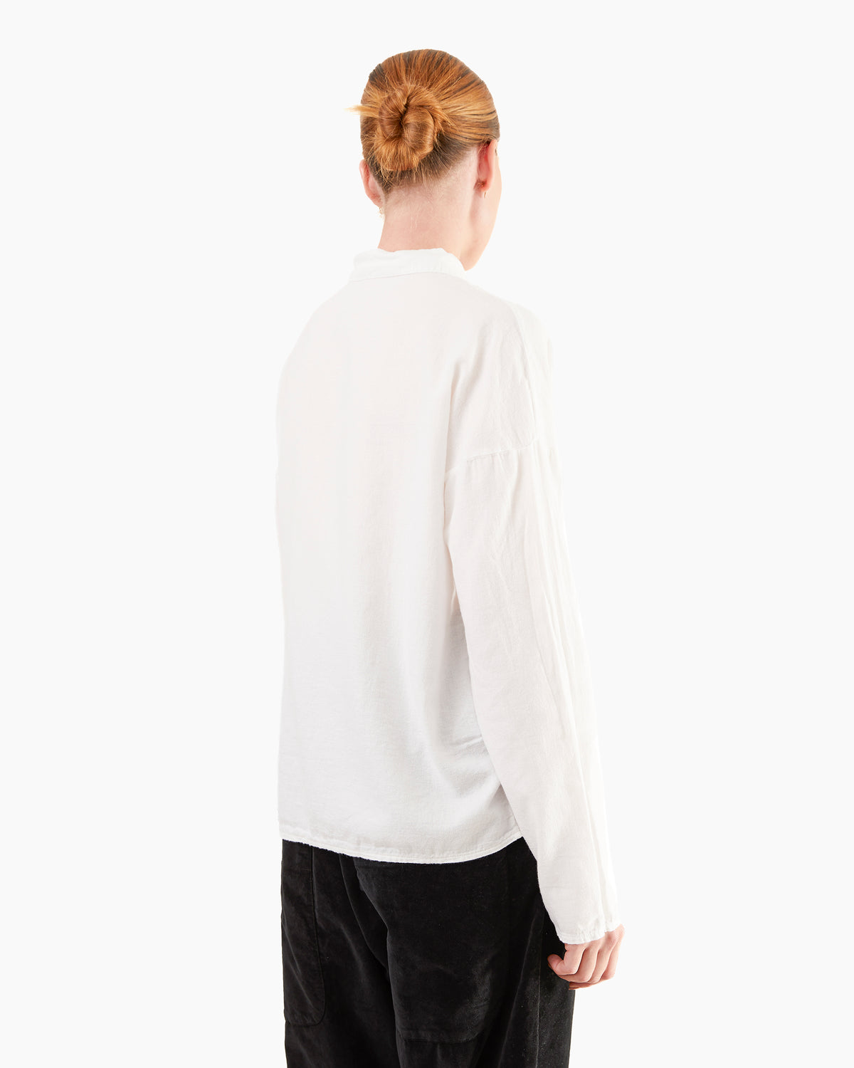 Album Di Famiglia Short Collar Shirt LWC in Milk