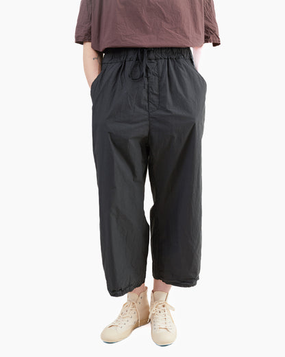 Album Di Famiglia Wide & Short Trousers TC in Black