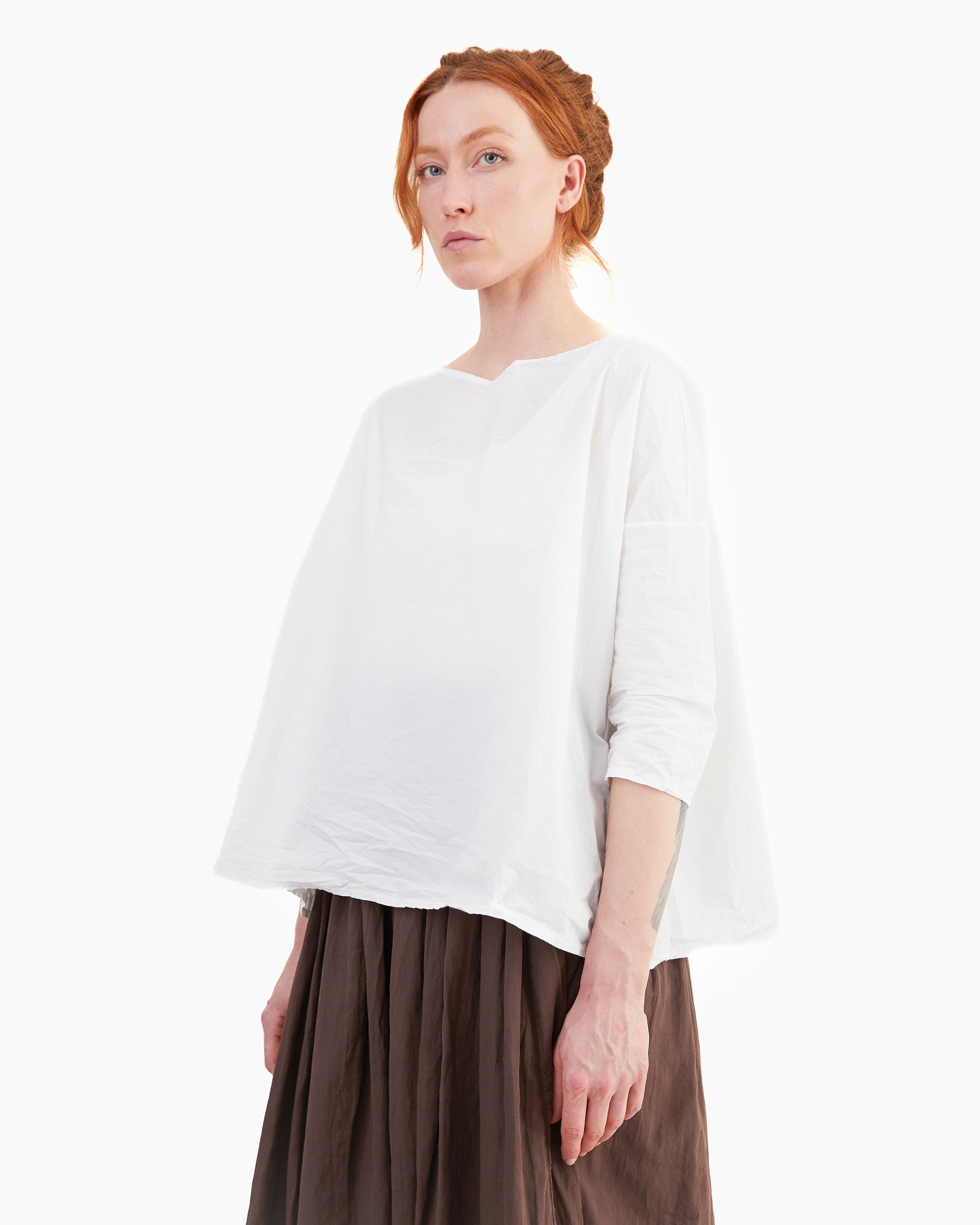 Album Di Famiglia Short Tunic TC in White