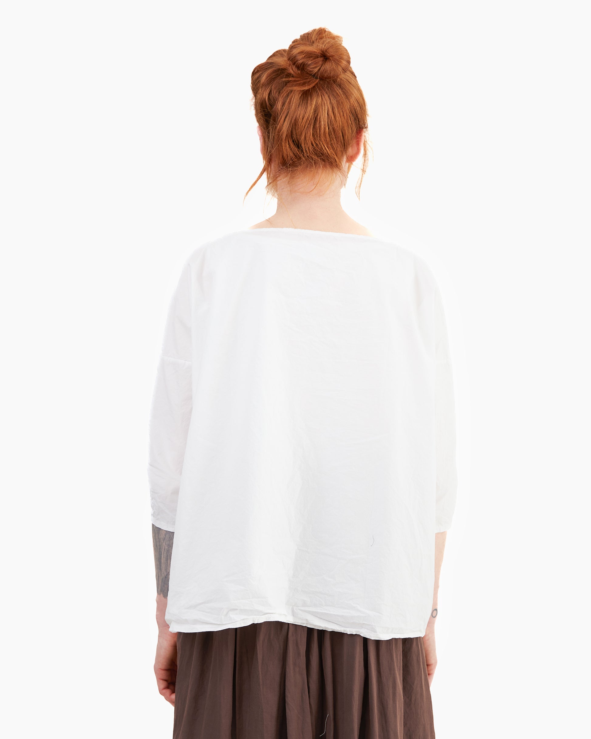 Album Di Famiglia Short Tunic TC in White